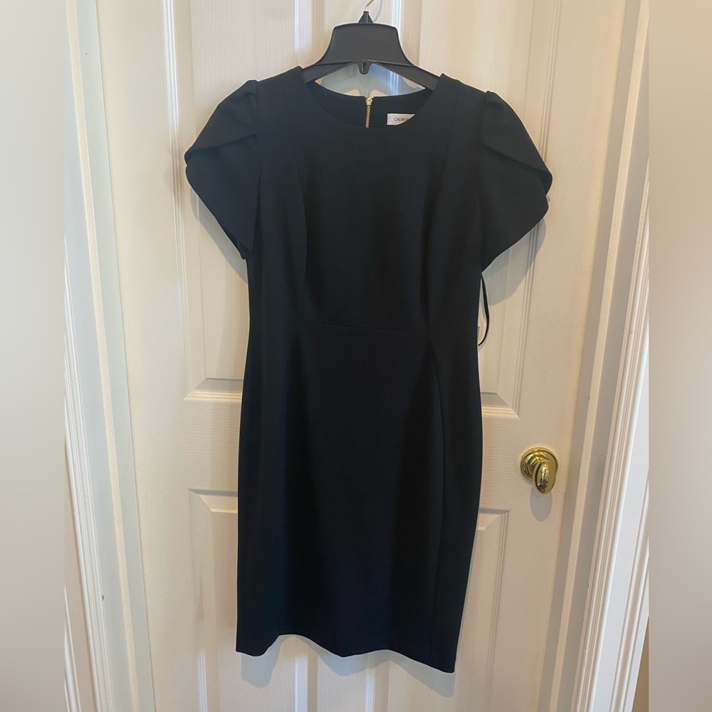Calvin Klein black dress size 10 NWT